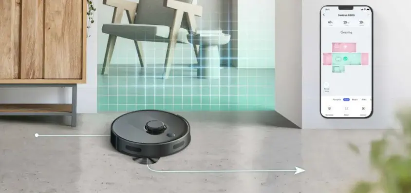 TCL Sweeva 6500M Mop Siyah Robot Süpürge