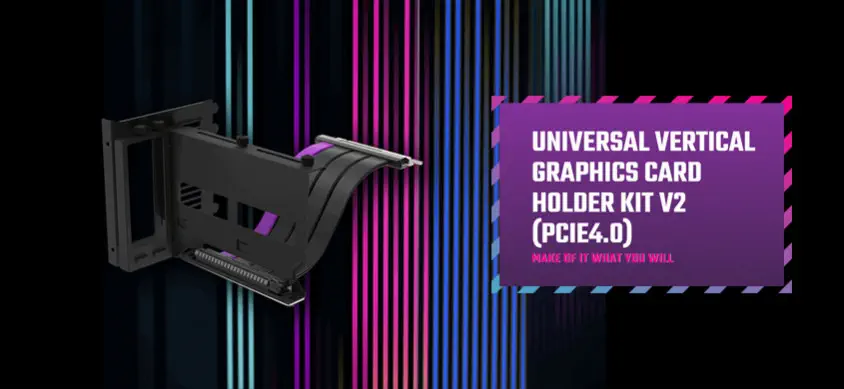 Cooler Master MCA-U000R-KFVK02 Universal Dikey Ekran Kartı Tutucu Kiti V2