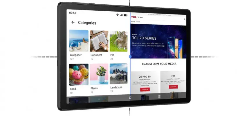 TCL TAB 10 64 GB Wi-Fi Siyah Tablet - TCL Türkiye Garantili 