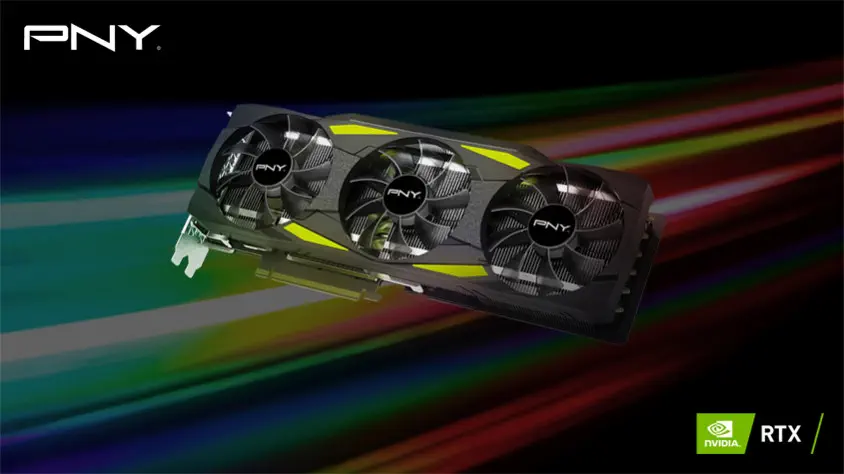 PNY GeForce RTX 3080 12GB Uprising Triple Fan LHR Gaming Ekran Kartı