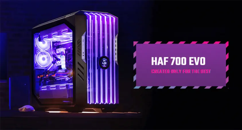 Cooler Master HAF 700 EVO E-ATX Full-Tower Gaming Kasa