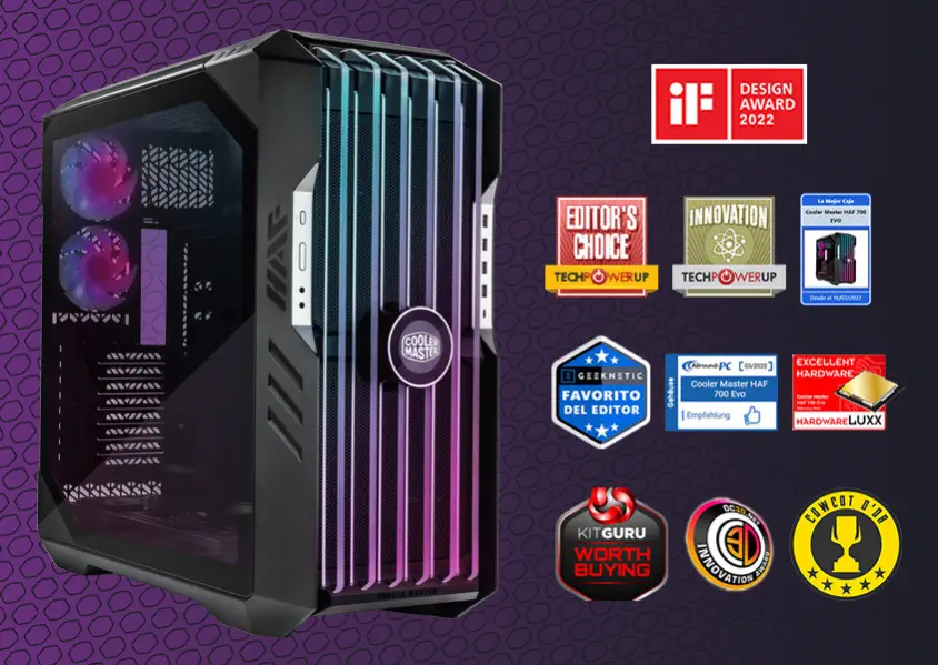 Cooler Master HAF 700 EVO E-ATX Full-Tower Gaming Kasa