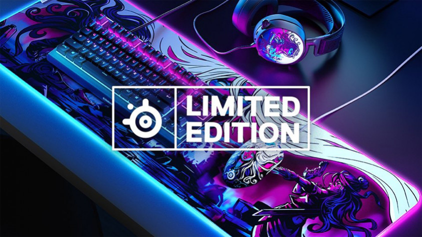 SteelSeries Qck Prism XL Neo Noir Edition Gaming MousePad