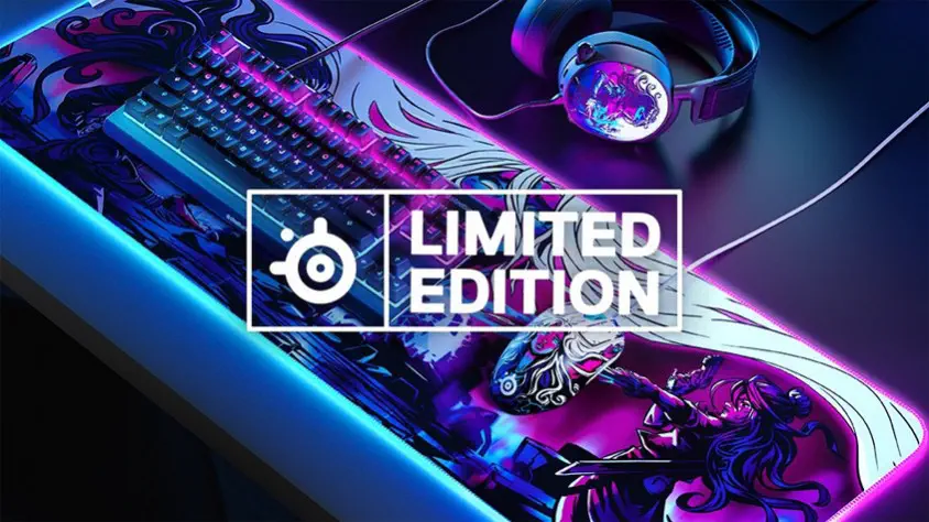SteelSeries Qck Prism XL Neo Noir Edition Gaming MousePad