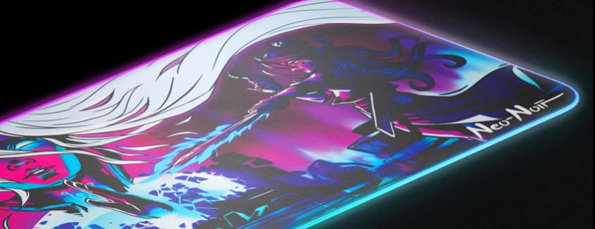 SteelSeries Qck Prism XL Neo Noir Edition Gaming MousePad