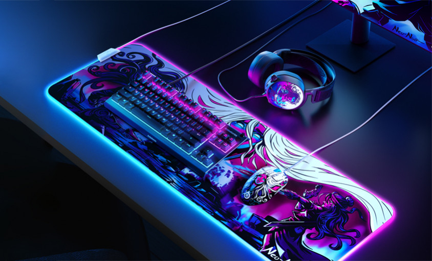 SteelSeries Qck Prism XL Neo Noir Edition Gaming MousePad