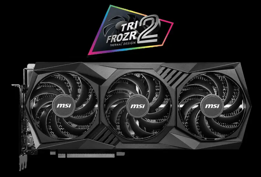 MSI GeForce RTX 3090 Ti BLACK TRIO 24G Gaming Ekran Kartı