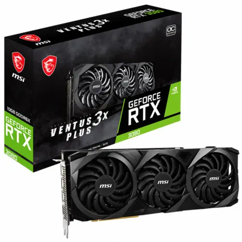 MSI GeForce RTX 3080 Ventus 3X Plus 10G OC LHR Gaming Ekran Kartı