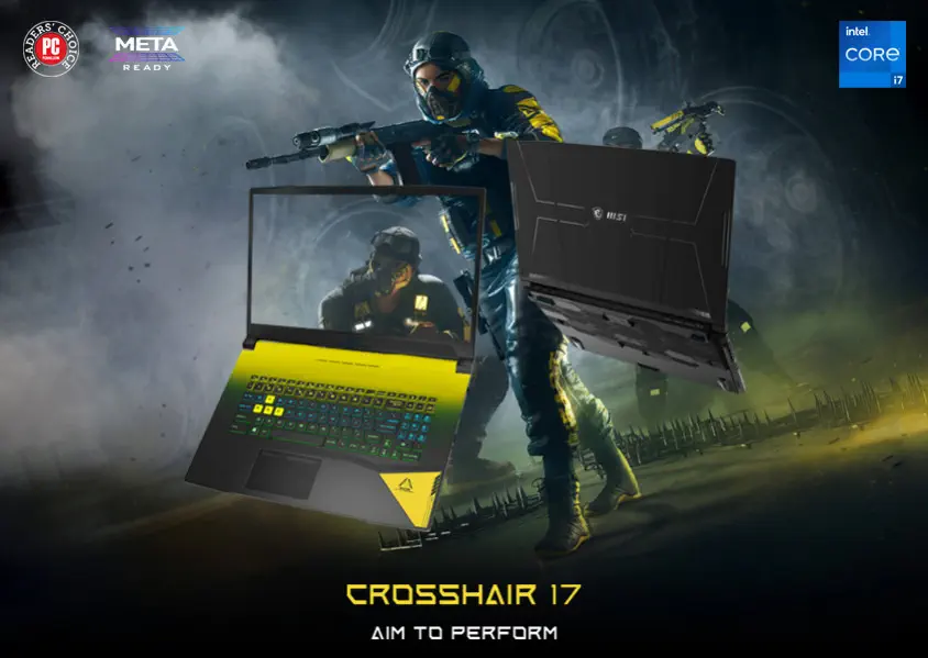 MSI Crosshair 17 B12UGZ-298XTR 17.3″ Full HD Gaming Notebook
