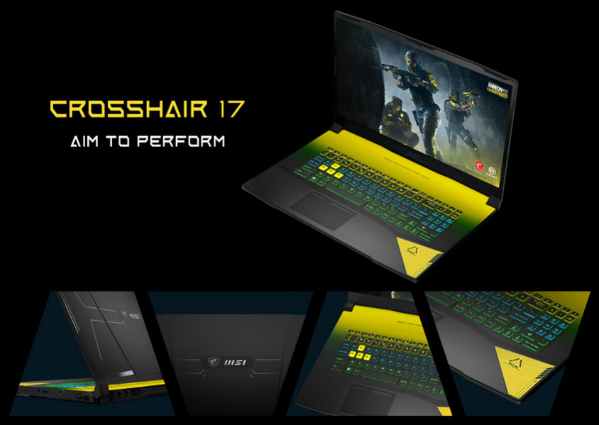 MSI Crosshair 17 B12UGZ-298XTR 17.3″ Full HD Gaming Notebook