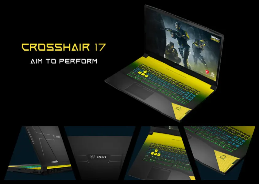 MSI Crosshair 17 B12UGSZ-297TR 17.3″ Full HD Gaming Notebook