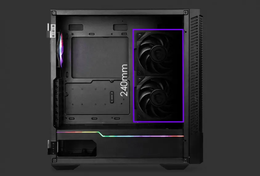 MSI MPG Velox 100P Airflow ATX Mid-Tower Gaming Kasa