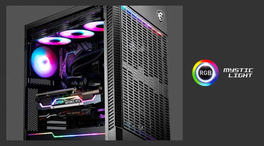 MSI MPG Velox 100P Airflow ATX Mid-Tower Gaming Kasa
