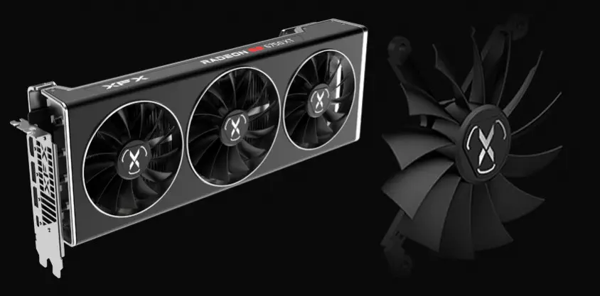 XFX Speedster MERC 319 AMD Radeon RX 6750 XT Black Gaming Ekran Kartı