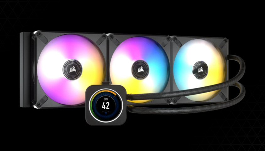 Corsair iCUE H170i Elite LCD CW-9060063-WW İşlemci Sıvı Soğutucu