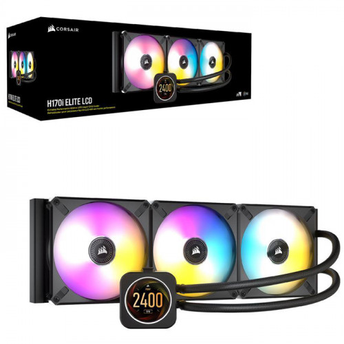 Corsair iCUE H170i Elite LCD CW-9060063-WW İşlemci Sıvı Soğutucu