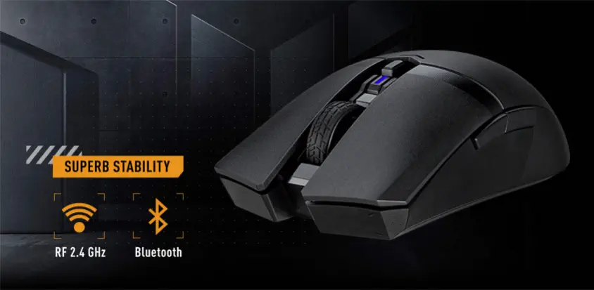 ASUS TUF Gaming M4 Wireless Kablosuz Gaming Mouse