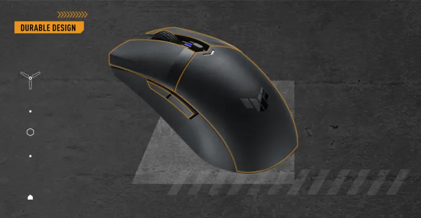 Asus TUF Gaming M4 Wireless Kablosuz Gaming Mouse