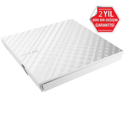 Asus SDRW-08D2S-U Lite Beyaz Harici Dvd Yazıcı