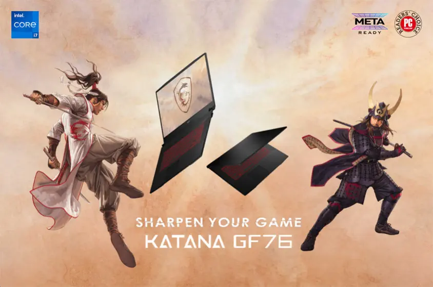 MSI Katana GF76 12UD-217XTR 17.3″ Full HD Gaming Notebook