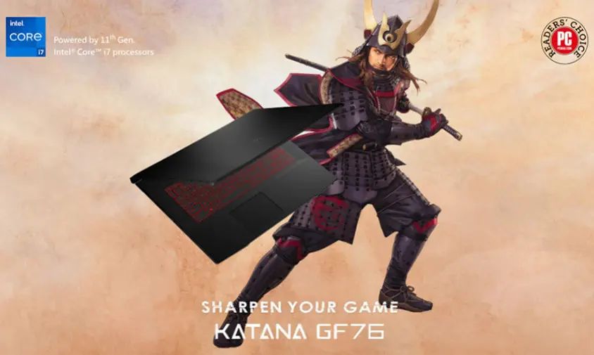MSI Katana GF76 11UG-478XTR 17.3″ Full HD Gaming Notebook