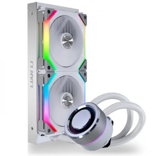 Lian Li Galahad AIO UNI Fan SL Edition 240mm Beyaz RGB İşlemci Sıvı Soğutucu (G89.GA240SLA.01)