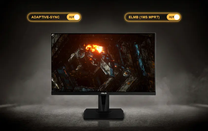 Asus TUF Gaming VG27AQZ 27″ IPS WQHD Gaming Monitör