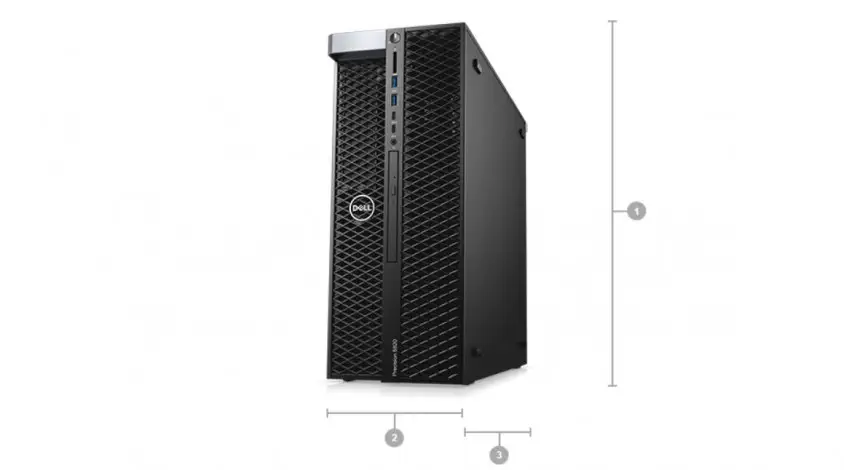 Dell  WS T5820 W-2245-RTX4000 İş İstasyonu