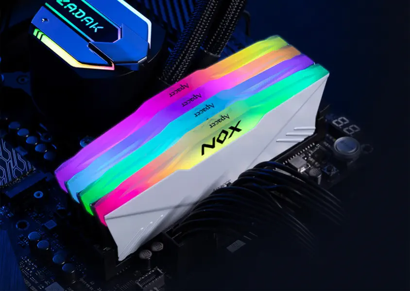 Apacer Nox RGB White 8GB DDR4 3200MHz Gaming Ram