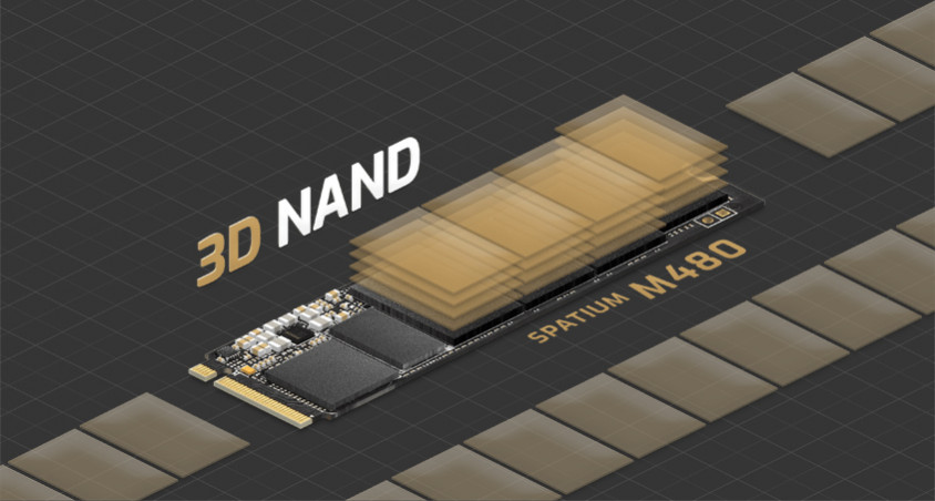 MSI Spatium M480 2TB PCIe NVMe M.2 SSD Disk