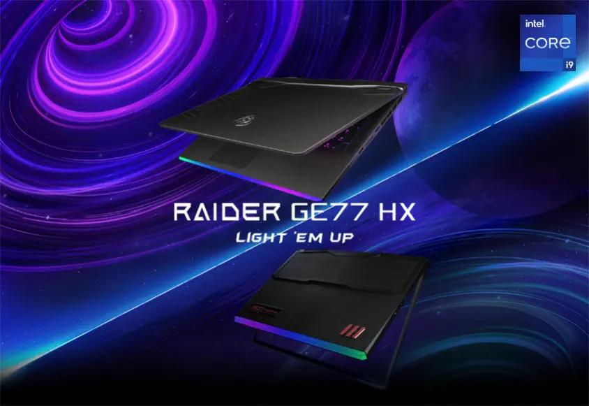 MSI Raider GE77HX 12UHS-041TR 17.3″ UHD Gaming Notebook