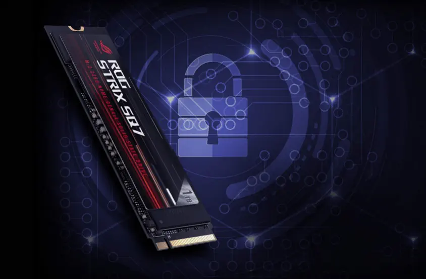 Asus ROG Strix SQ7 PCIe NVMe M.2 SSD Disk