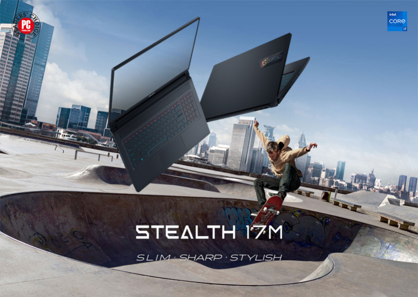 MSI Stealth 17M A12UE-009XTR 17.3″ Full HD Gaming Notebook
