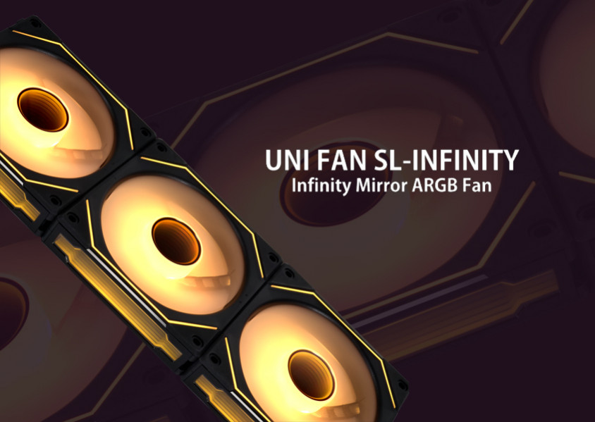 Lian Li UNI Fan SL-INF 120 RGB 3x120mm Siyah Kasa Fanı