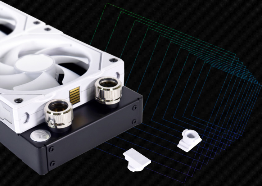 Lian Li UNI Fan SL-INF 120 RGB 3x120mm Siyah Kasa Fanı (G99.12SLIN3B.00)