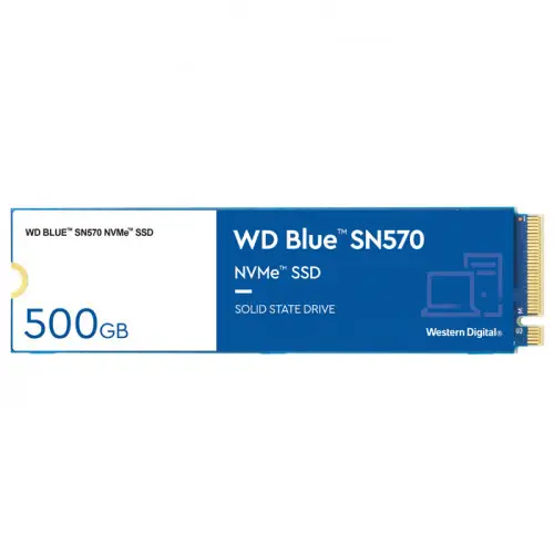 WD Blue SN570 WDS500G3B0C 500GB PCIe NVMe M.2 SSD Disk