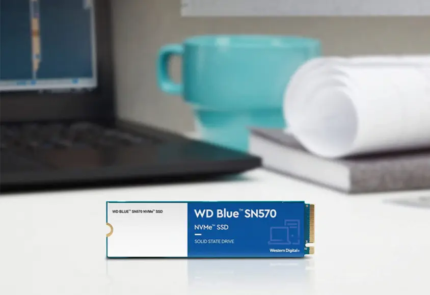 WD Blue SN570 WDS500G3B0C 500GB PCIe NVMe M.2 SSD Disk