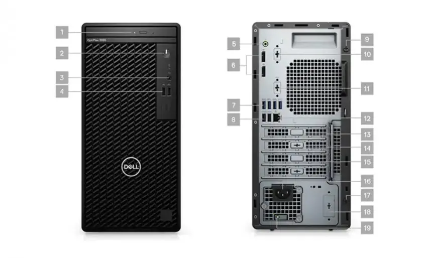 Dell OptiPlex 3090 MT  N012O3090MT Masaüstü Bilgisayar