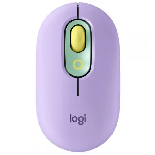 Logitech POP Emoji Tuşlu Optik Cosmos&Lavender Kablosuz Mouse 