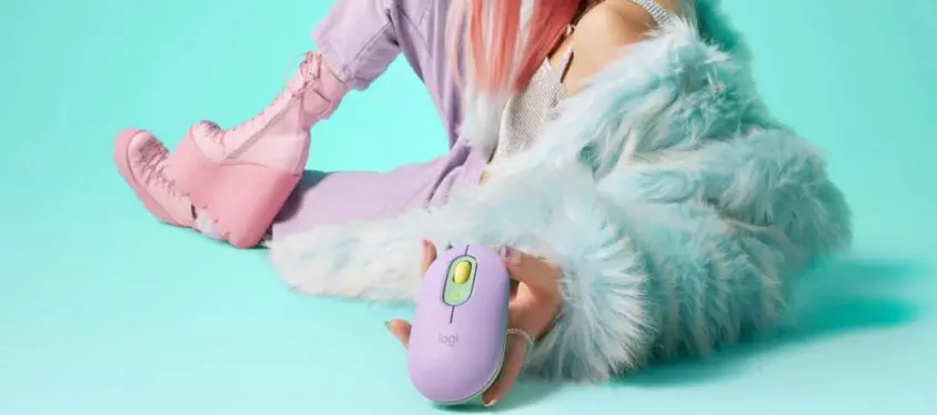 Logitech POP Emoji Tuşlu Optik Cosmos&Lavender Kablosuz Mouse 