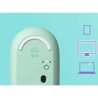 Logitech POP Emoji Tuşlu Optik Cosmos&Lavender Kablosuz Mouse