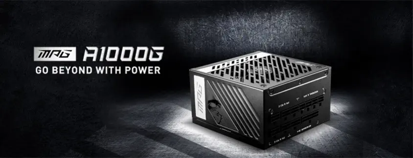 MSI MPG A1000G 1000W Full Modüler Power Supply