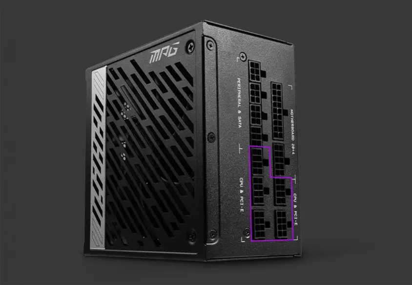 MSI MPG A1000G 1000W Full Modüler Power Supply