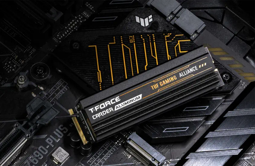 Team T-Force CARDEA Z440 TUF Gaming Alliance 1TB PCIe NVMe M.2 SSD Disk