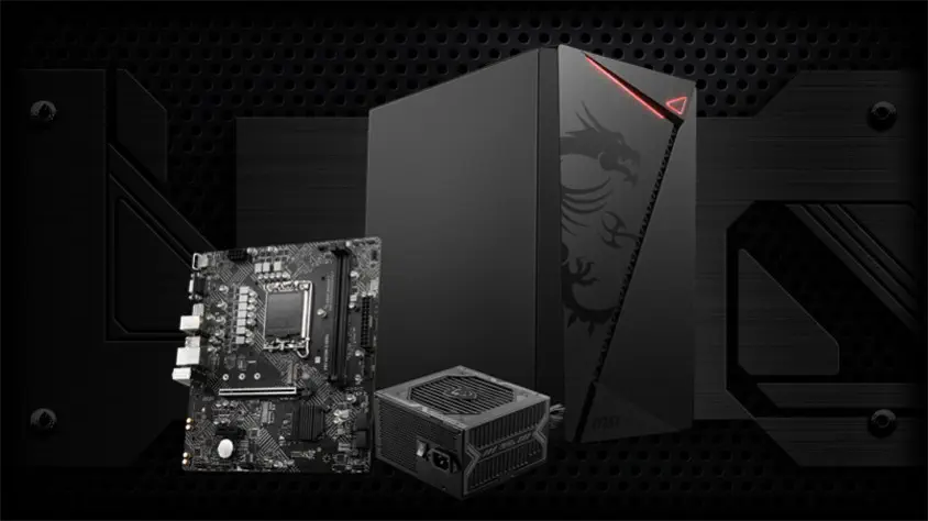 MSI MAG Shield M301 Micro-ATX Tower Gaming Kasa