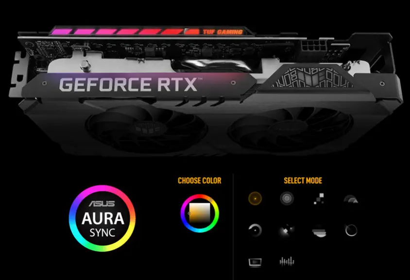 ASUS TUF-RTX3050-O8G-GAMING Ekran Kartı