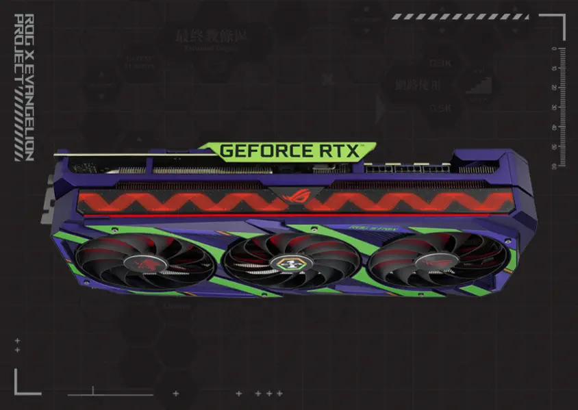 Asus ROG-STRIX-RTX3080-O12G-EVA Gaming Ekran Kartı