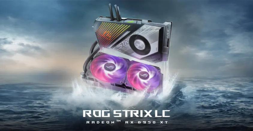 Asus ROG-STRIX-LC-RX6950XT-O16G-GAMING Ekran Kartı