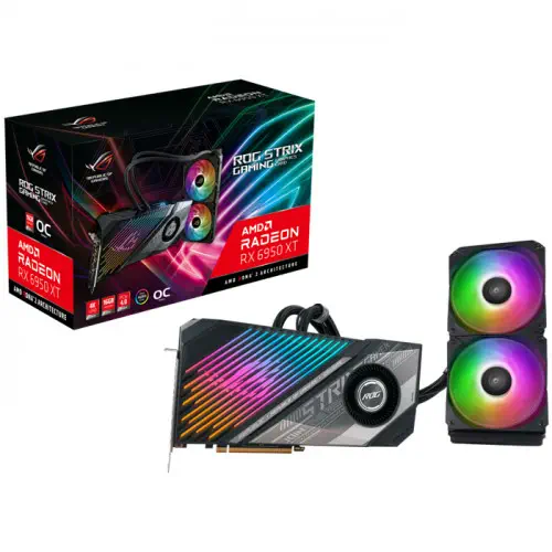 Asus ROG-STRIX-LC-RX6950XT-O16G-GAMING Ekran Kartı