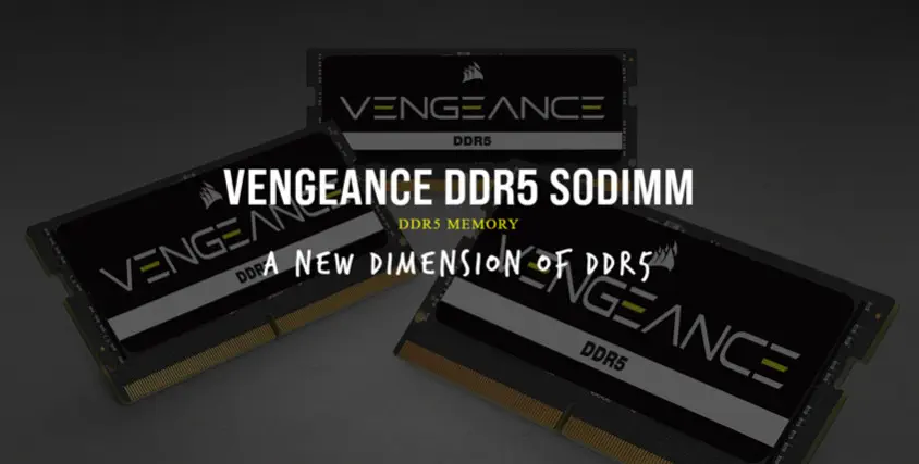 Corsair Vengeance 32GB DDR5 4800MHz CL40 Notebook Ram